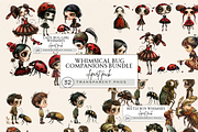 PINK TURTLE GIRL CLIPART PACK, a Person Illustration by Daring Digies (Thumbnail 10 of 10)