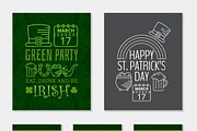 St. Patrick’s outline icons set, a Graphic by ekmelica (Thumbnail 5 of 5)