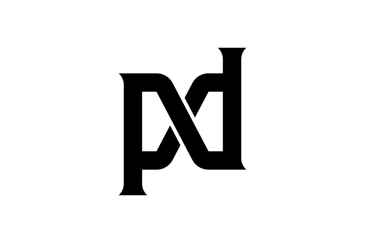 Letter PD Logo, a Branding & Logo Template by Buqancreative (Photo 1 of 4)