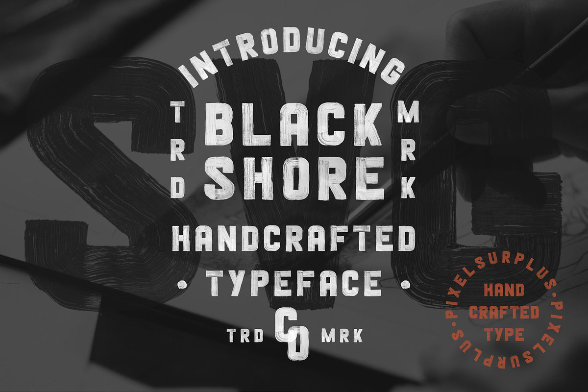 The Handmade SVG Font Bundle, a Handwritten Font by Surplus Type Co (Photo 7 of 17)