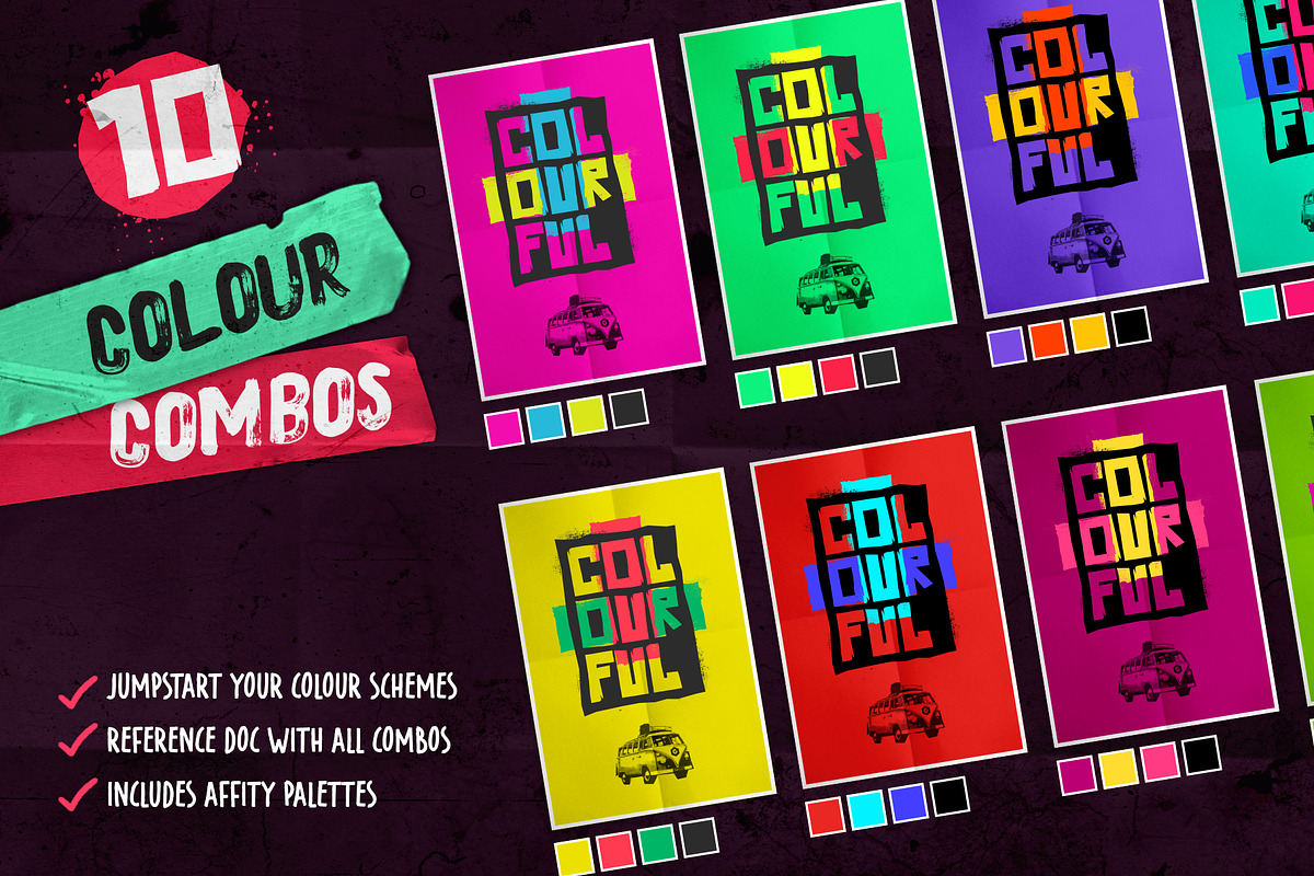 PUNK - Affinity Designer Assets, an Object Graphic by Green Room Media (Photo 14 of 23)