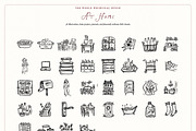 Mega Fall Doodle Clipart Bundle, a Seasonal Illustration by The October Creative (Thumbnail 7 of 13)