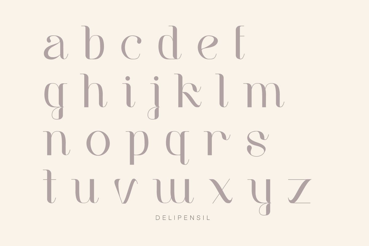 Helcy - Elegant Serif Font, a Serif Font by delipensil (Photo 8 of 11)
