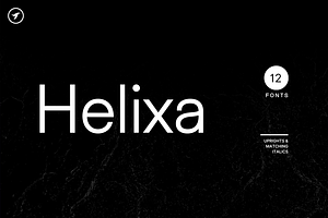 HELIXA - Clean & Modern Font Family