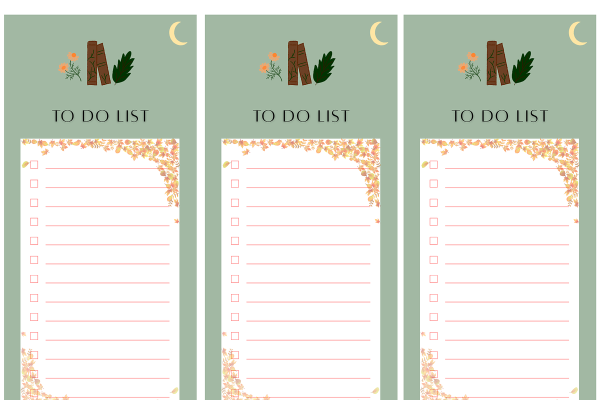 Autumn To-Do List - Printable, a Stationery Template by keetercollective (Photo 2 of 2)