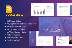 INFORMATICAL IT  Google Slides, a Presentation Template by Rizki Herdian