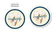 BRIE CAMEMBERT CHEESE WATERCOLOR, a Food Illustration by wedraw (Thumbnail 7 of 7)