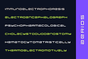 Aerios Futuristic Font Family, a Sans Serif Font by alpercakici (Thumbnail 11 of 13)