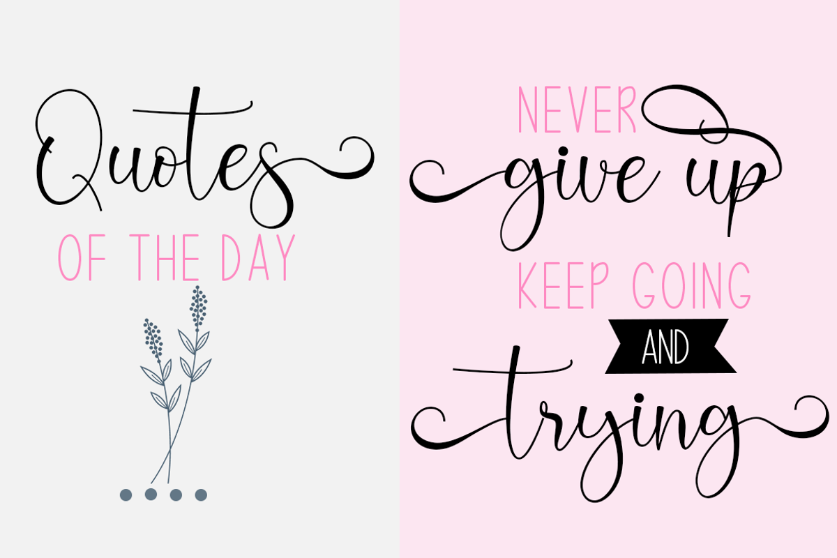 Halimah Sadila Script Font Duo, a Script Font by MC Creative (Photo 5 of 9)