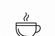 Food Beverage Icon Pack, an Outline Icon by adenpinkstore (Thumbnail 18 of 18)