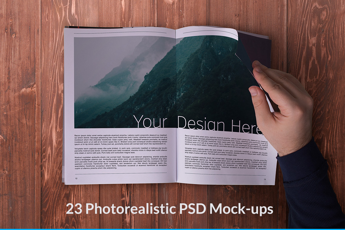 Magazine Mockups Amazing Bundle, a Print Template by All Design Store (Photo 2 of 3)