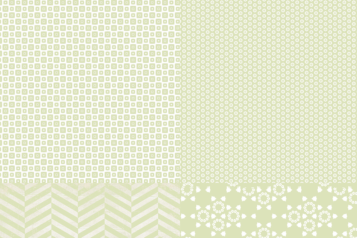 Nursery Baby Green Paper Pack preview 4
