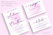 Arellia Script //Luxury Font, a Font by Aldedesign (Thumbnail 4 of 9)