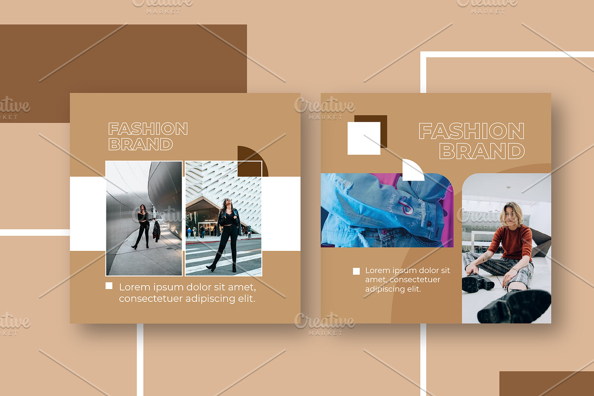 Fashion Instagram Templates, a Social Media Template by Beside Std (Photo 2 of 3)