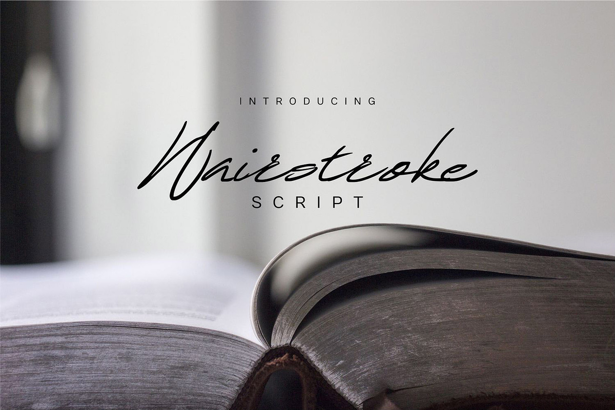 Hairstroke Script