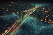 Bid data City - 38 images, a Background Graphic by Handmadefont (Thumbnail 7 of 9)
