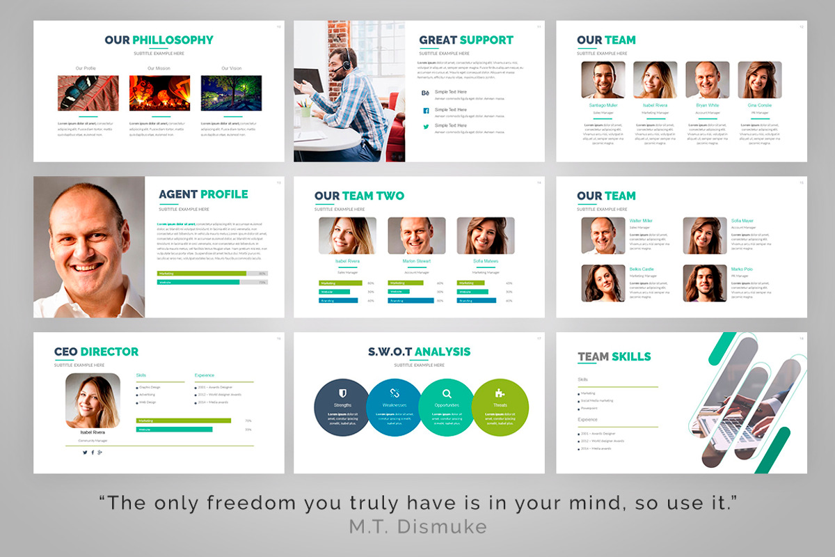 Gamma | Powerpoint Template, a Presentation Template by Zacomic Studios