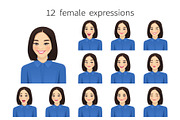 Business Asian man and woman 2 in 1, a Finance Illustration by Volha Hlinskaya (Thumbnail 4 of 9)