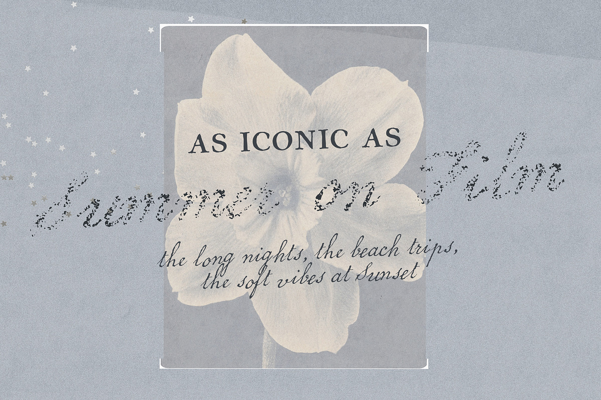 Handwritten Nostalgic Texture Fonts, a Handwritten Font by Laras Wonderland (Photo 17 of 17)