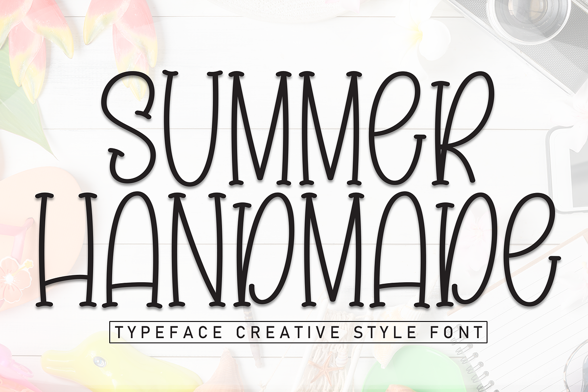Summer Handmade | Script Font, a Script Font by Scratchones (Photo 1 of 8)