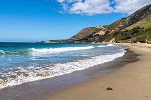 beach and sea view AI generated, a Photo by WorldOfPhotos