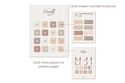 Undated Digital Notebook, a Design Template by Astro Magic Digital (Thumbnail 3 of 6)