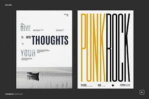 Typographic Flyer / Poster Bundle