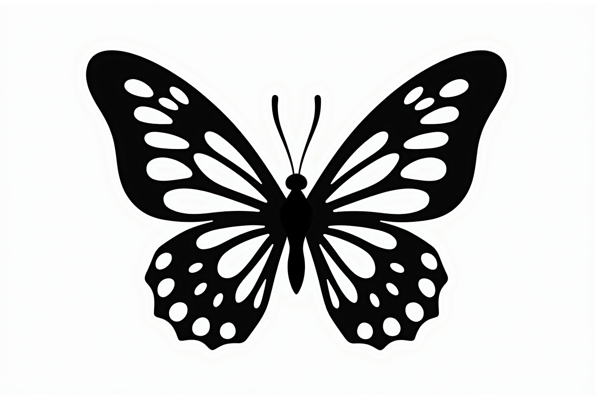 Delicate Butterfly Laser Cut Design, an Icon by hafijul (Photo 5 of 13)