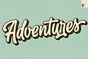 Slacker - a mellow brush script, a Script Font by Fenotype (Thumbnail 8 of 13)