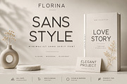 Florina Sans – Elegant Art Deco, a Sans Serif Font by Limited.studio (Thumbnail 2 of 7)