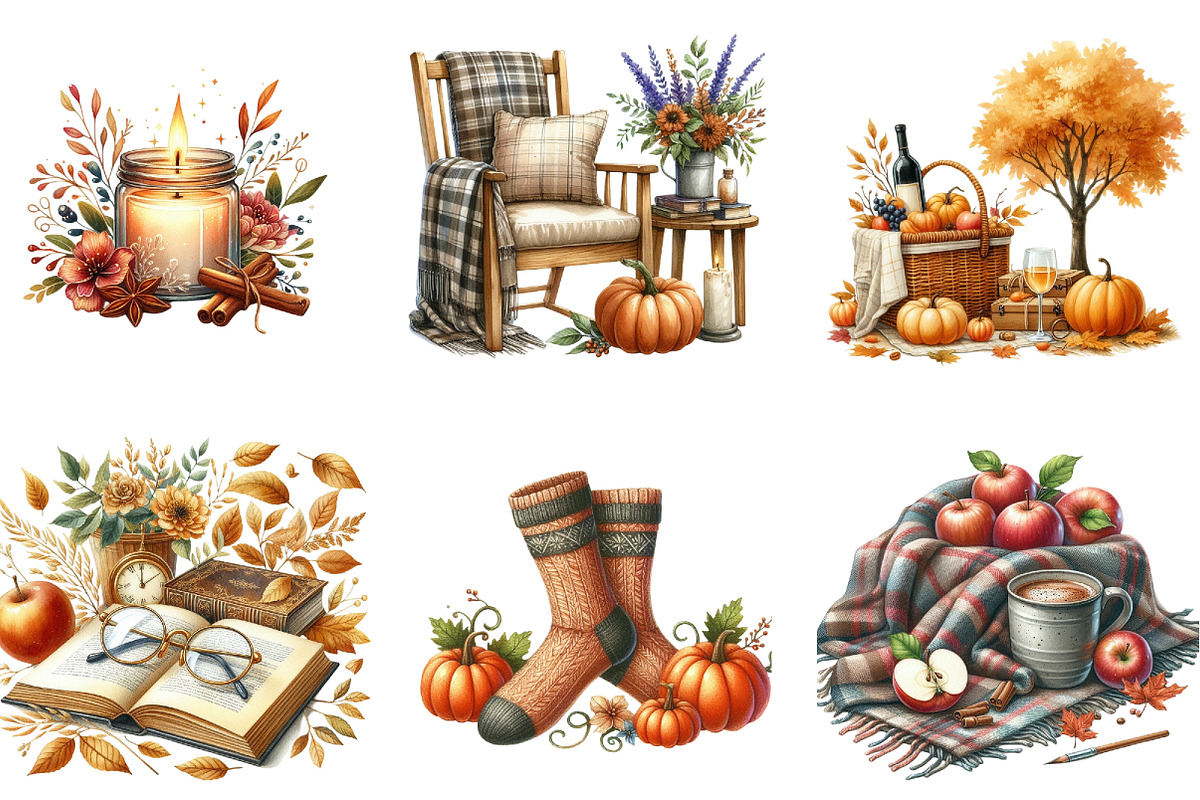 Cozy Autumn Sublimation, an Illustration by DreamArtGraphic (Photo 2 of 4)