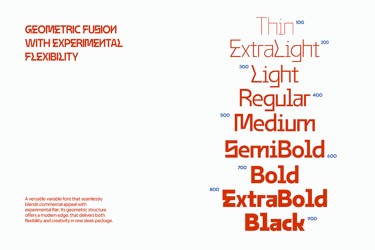 Ragman - Futuristic Sans 9 Fonts, a Sans Serif Font by Casloop Studio (Photo 4 of 10)