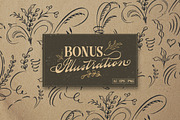 Yesternight - Classic Script, a Script Font by Letterhend Studio (Thumbnail 8 of 10)