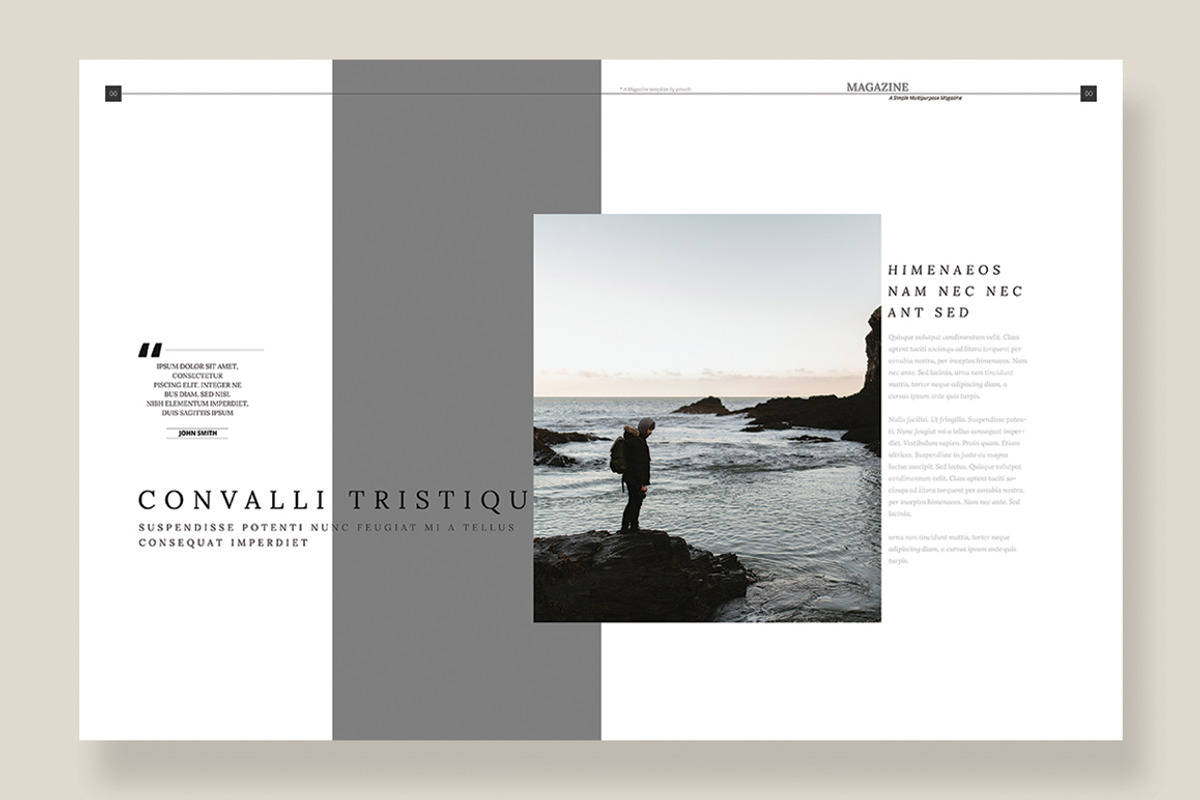 Magazine Template 11, a Magazine Template by pmvch (Photo 10 of 12)