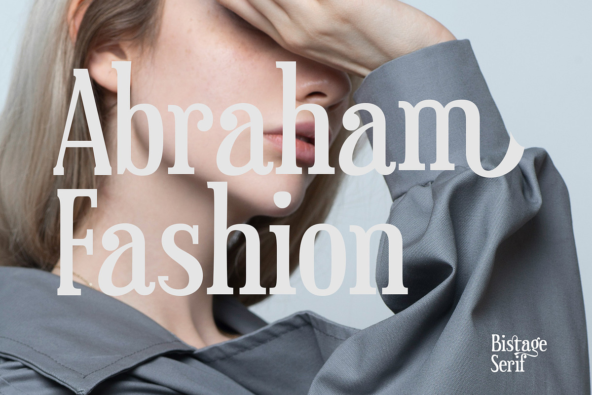 Bistage - a Modern Serif Typeface, a Serif Font by Kincrev Studio (Photo 11 of 11)