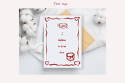Whimsical Valentine Doodles, a Seasonal Illustration by Anel_S (Thumbnail 3 of 4)