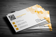 Creative Orange Business Card, a Business Card Template by bouncy (Thumbnail 1 of 4)