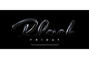 Black Friday Sale banner template, a Seasonal Illustration by Andrey Yaroslavtsev