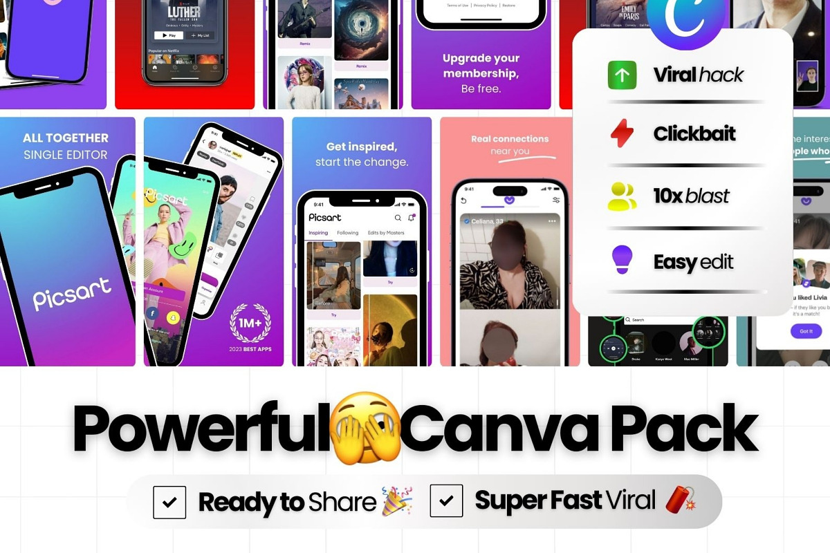 Application Canva Templates For IG, a Social Media Template by Virall (Photo 3 of 11)
