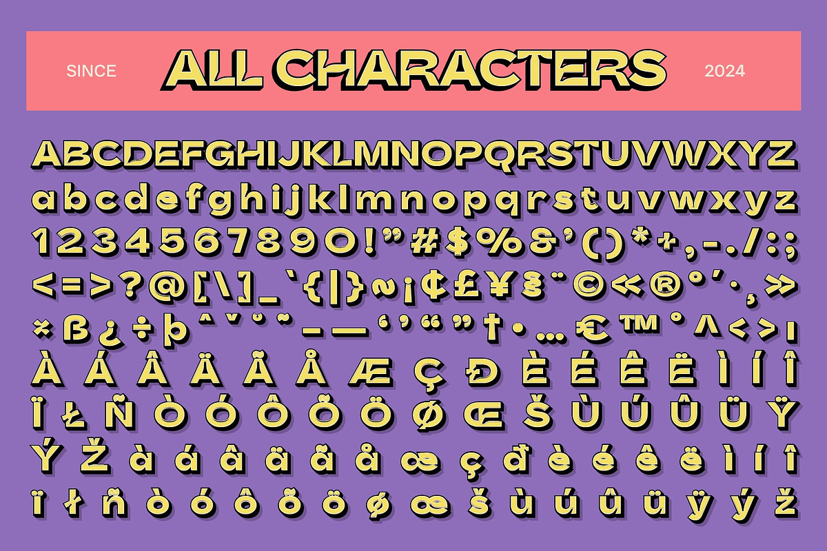 CS Marley 3D, a Sans Serif Font by Craft Supply Co. (Photo 8 of 8)