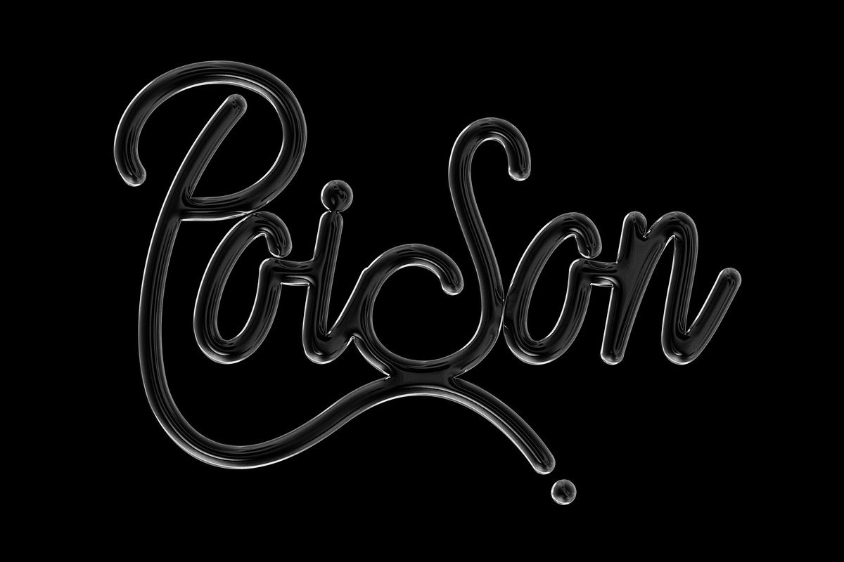 Glass Chrome Text & Logo Effect, a Layer Style Add-On by Design Squad (Photo 2 of 5)