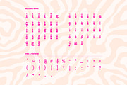 Peachy Grooves – Retro Display Font, a Font by Studio Moara (Thumbnail 3 of 8)