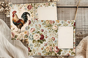 Floral Romance – Junk Journal Pages., a Decorative Illustration by GalaDesign03 (Thumbnail 8 of 8)
