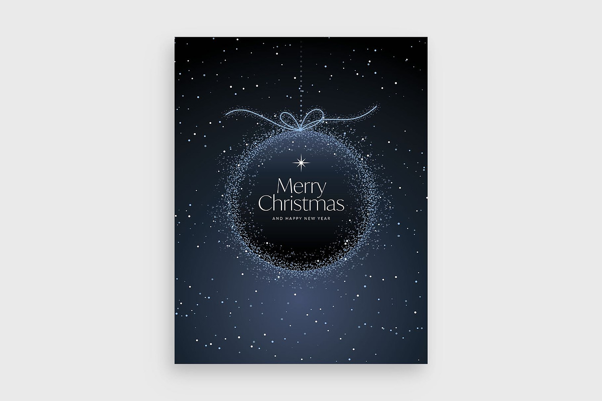 Christmas Gift Tag Flyer Template preview 2