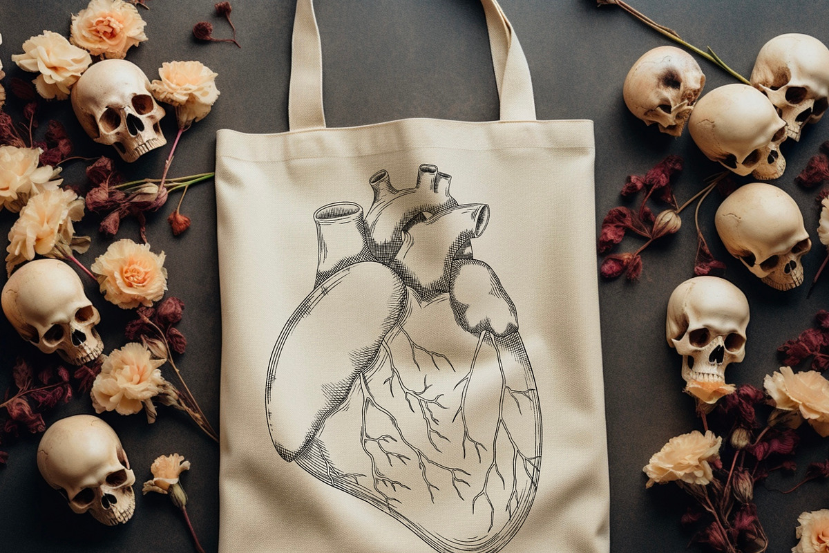 Valentines Vintage Gothic clipart, a Seasonal Illustration by Happy Sloth Graphics (Photo 9 of 9)
