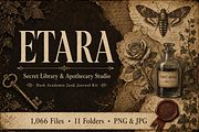 ETARA Secret Library Journal Kit, an Object Graphic by ETARA by Mea Hau (Thumbnail 1 of 83)