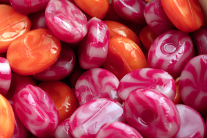 Colorful Swirled Hard Candies, a Food & Drink Photo by Ales Munt