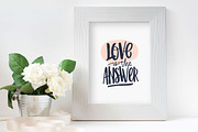 Handwritten love quotes set, a Decorative Illustration by Good Studio (Thumbnail 5 of 9)