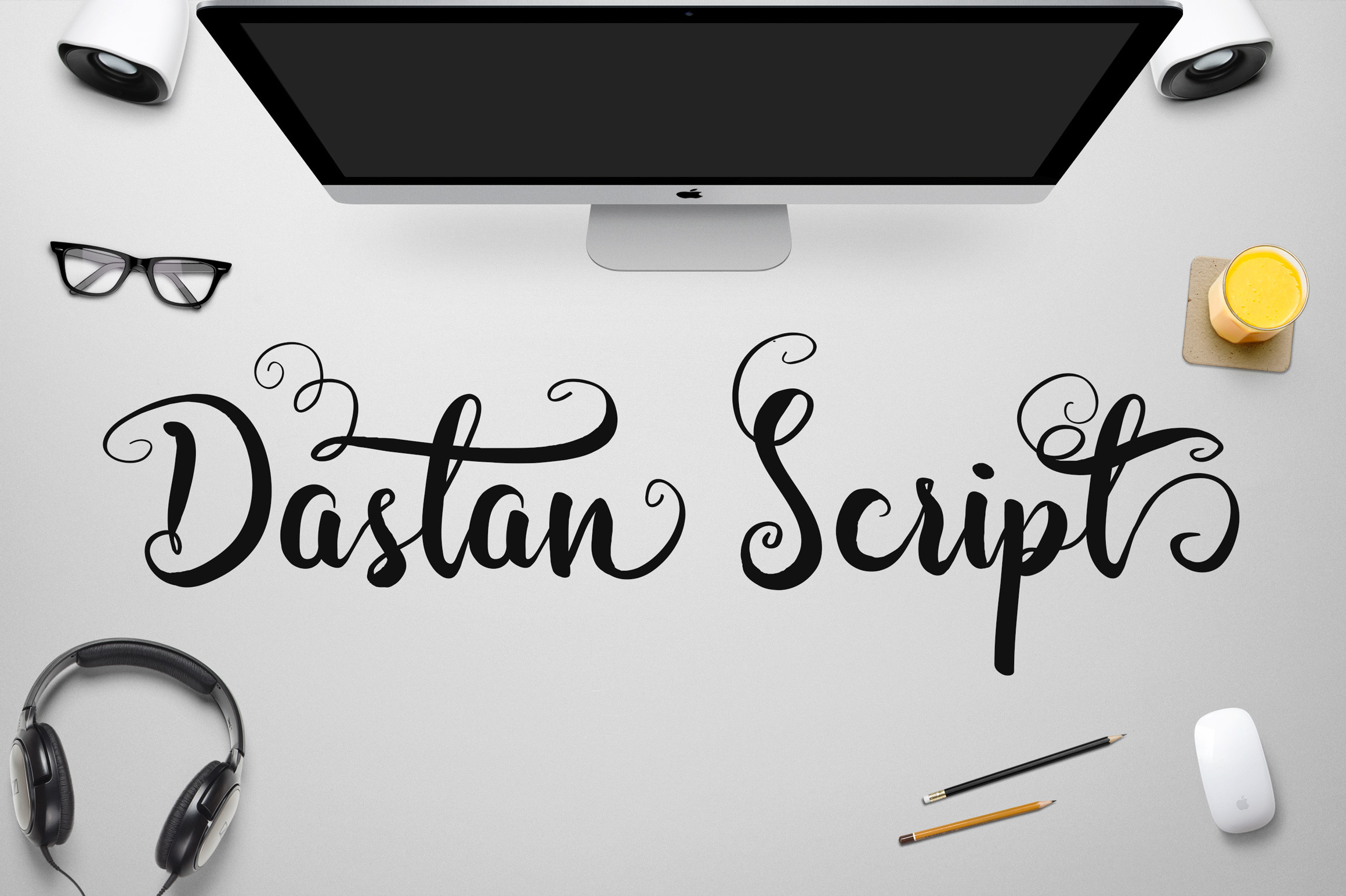Dastan Script, a Script Font by Royaltype