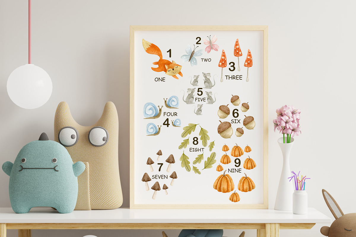 Watercolor autumn collection., a Decorative Illustration by Kira Konoshenko (Photo 25 of 26)